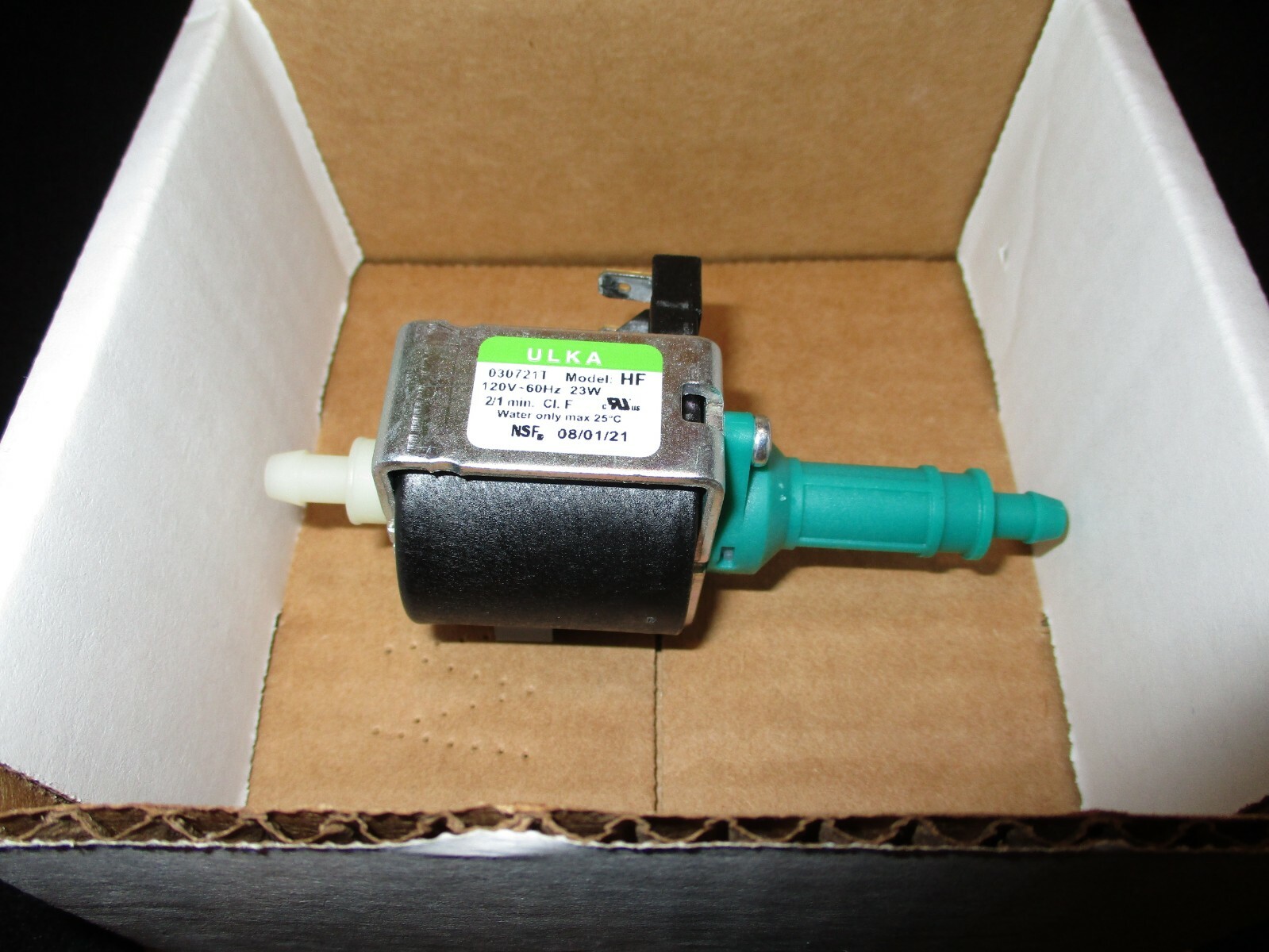 Saeco 996530008028 (12001346) Ulka PULKA Pump HF - 120V, 60Hz, 23W 2/1 min CI. F