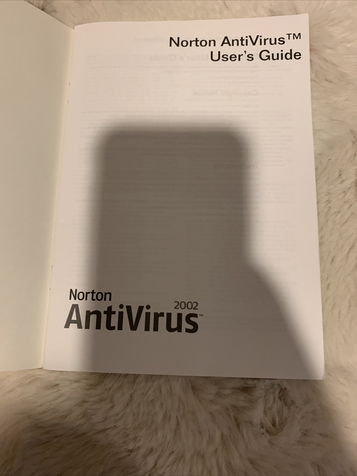 Norton Antivirus 2002 User Guide
