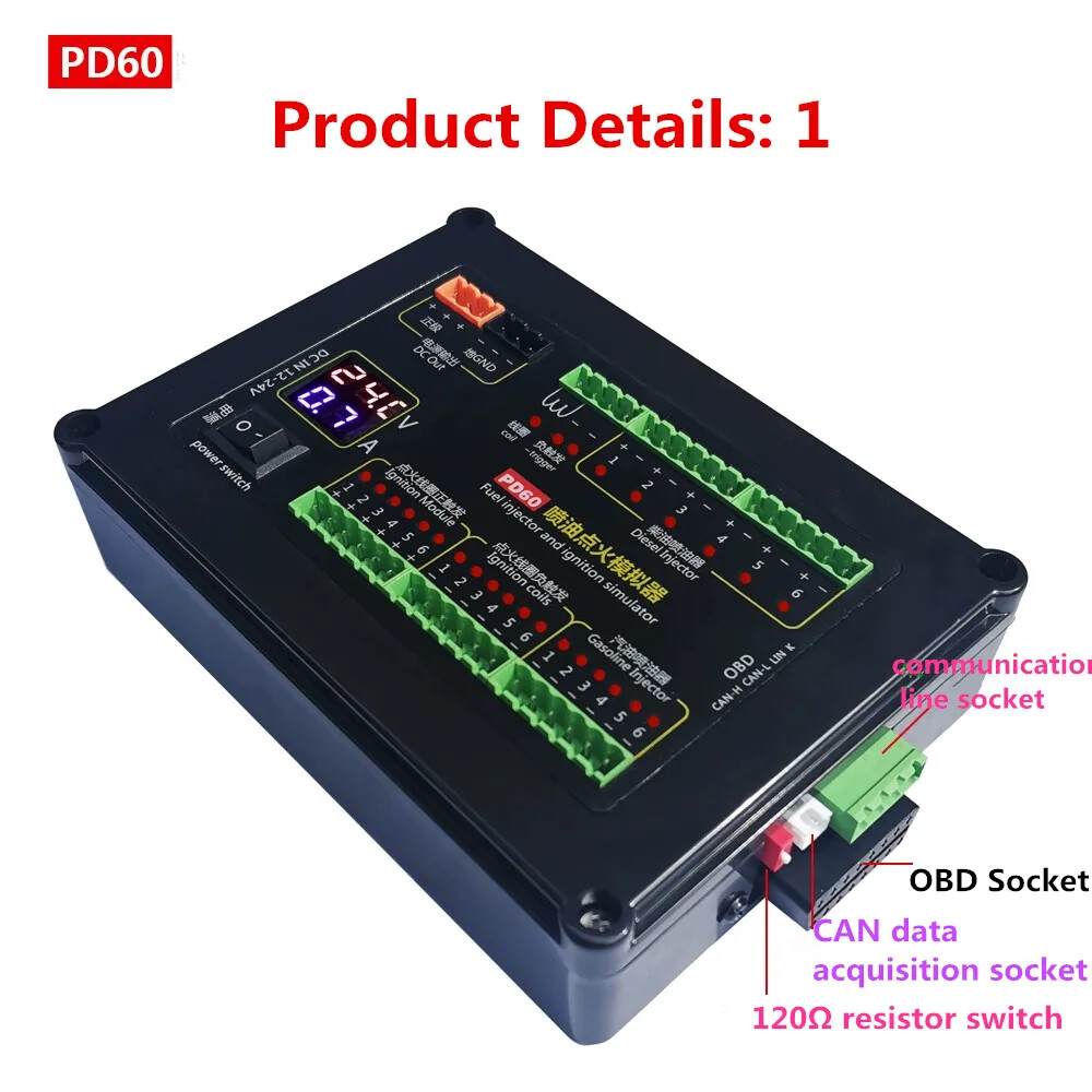 Fuel Injection Ignition Simulator ECU Maintenance Platform Testing Equipment