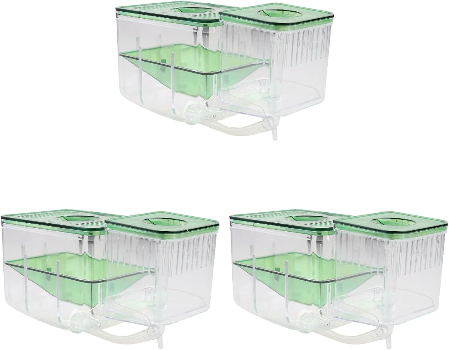 3Pcs Box Aquarium Breeding Tank Isolated Breeding Tank Fish Hatching Boxes Breed