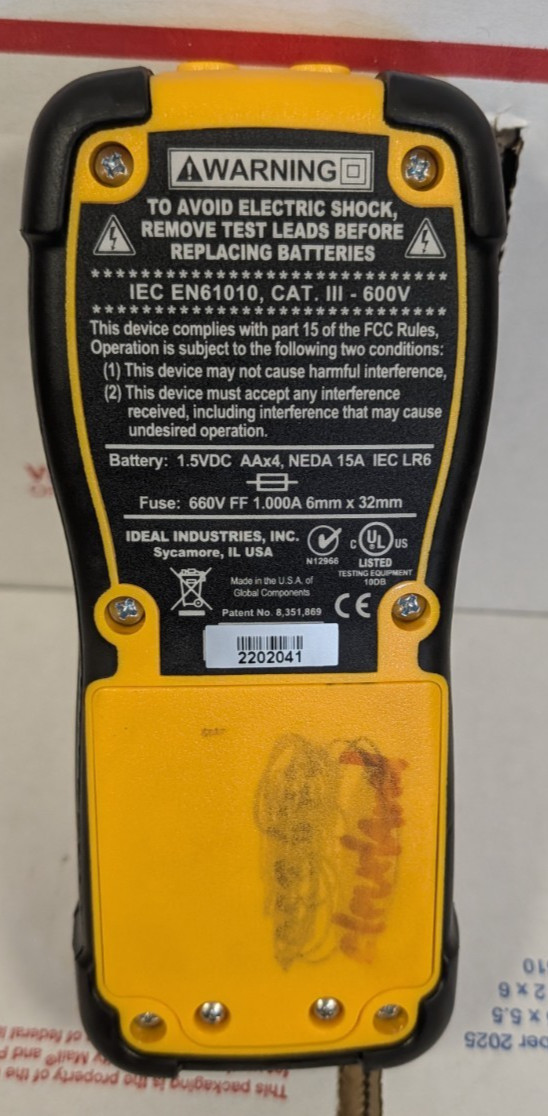 Ideal Sure Trace Circuit Tracer TR-955 (POWERS ON!)