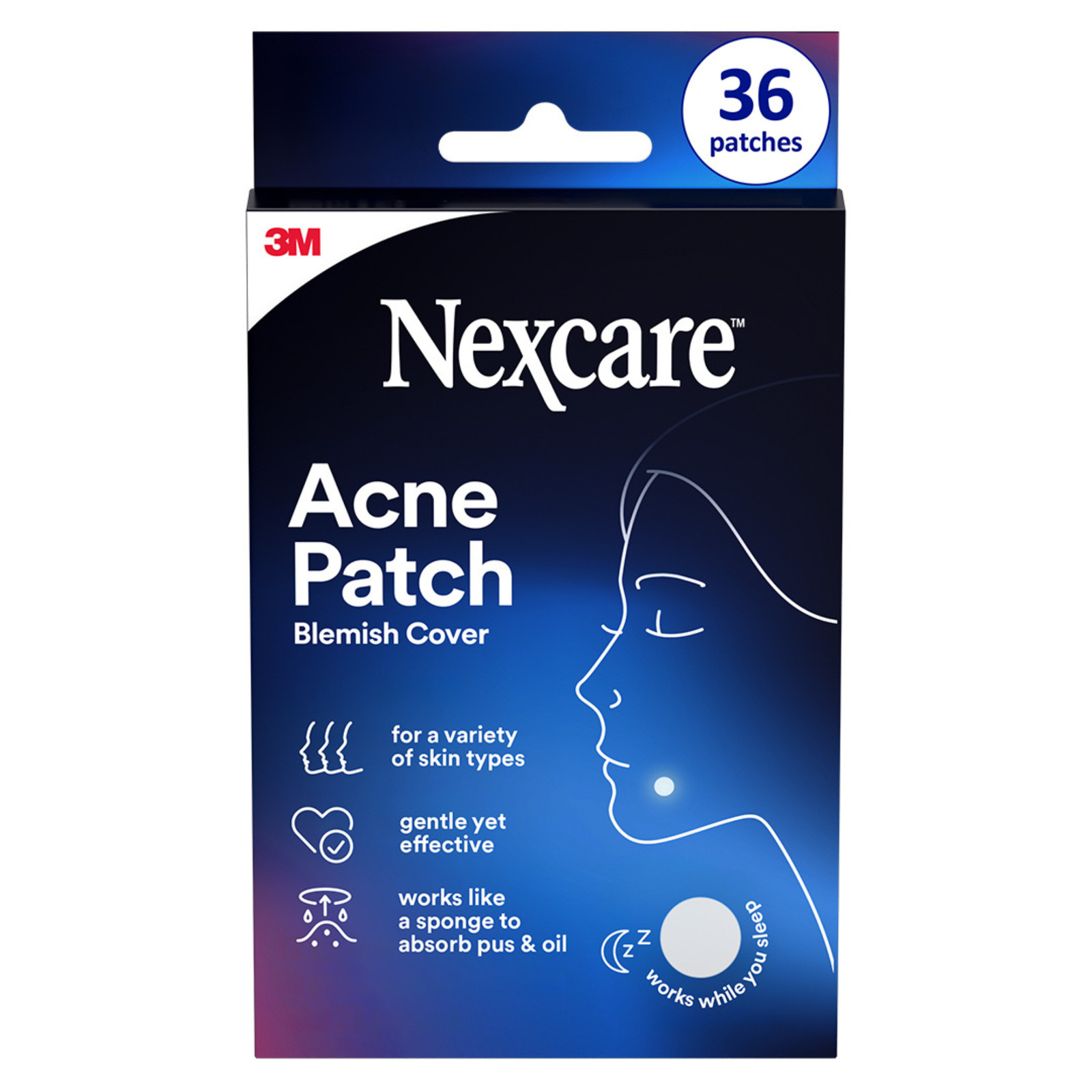 Nexcare Acne Patches: assorted / 36-count (Clear) *36 count