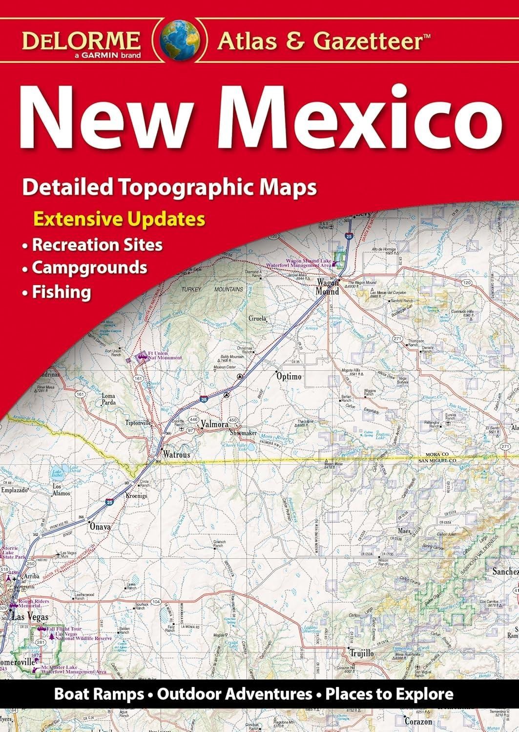 New Mexico Atlas & Gazetteer, by DeLorme, 2022 9th Edition -DISCOUNTED