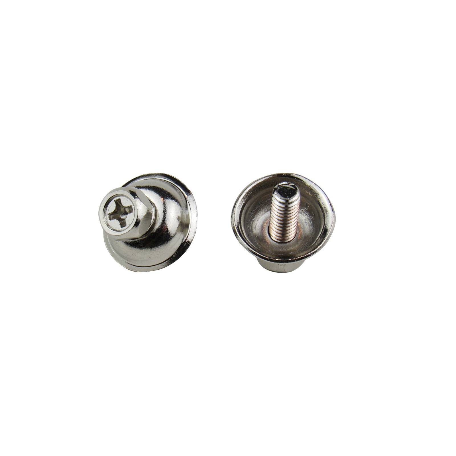 20 Mounting Screws w/ Cup for Steel Metal Shells M4-11mm Threads (20PCS/PK)
