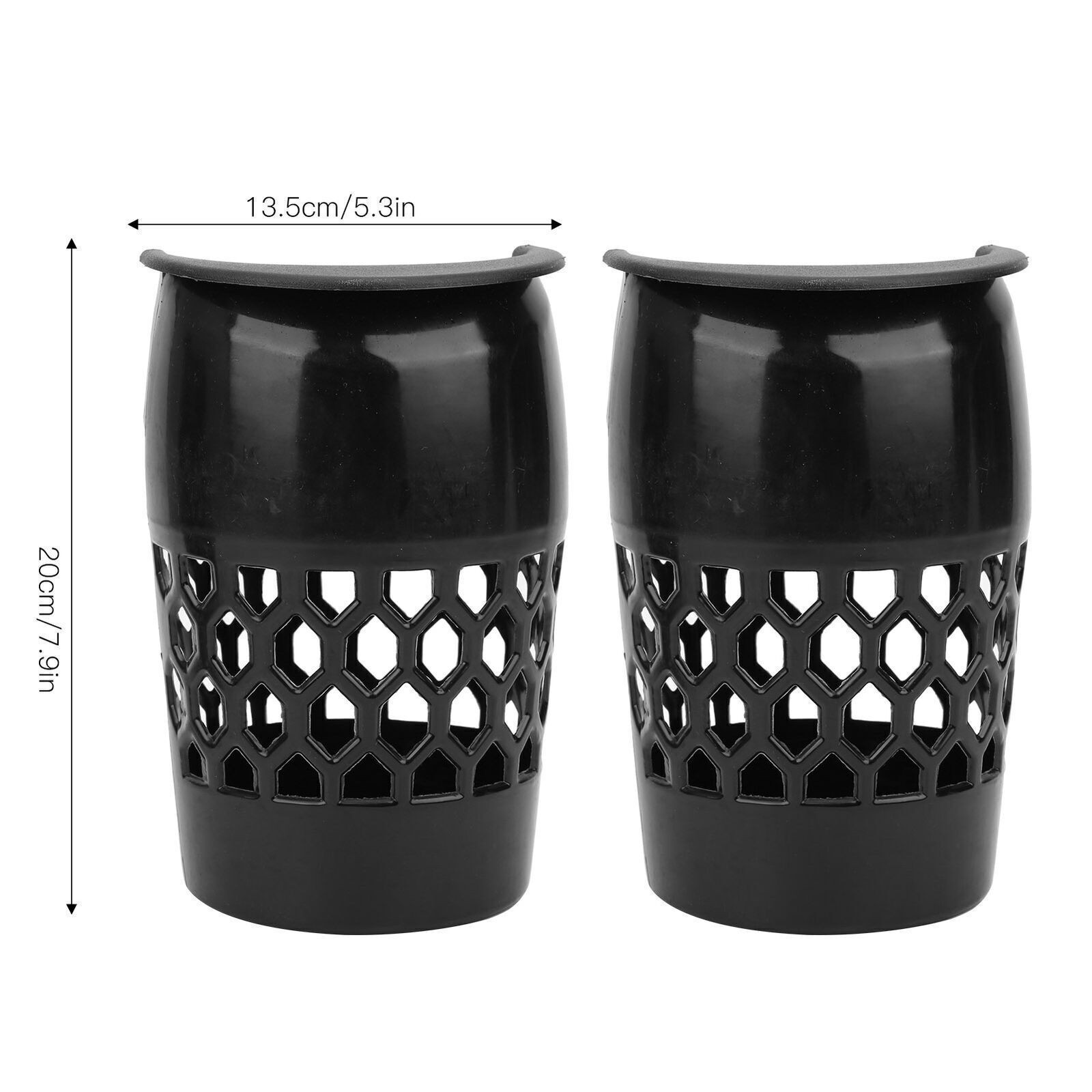 6Pcs Billiard Ball Storage Pockets Plastic Pool Table Web Baskets Drop Net Bag