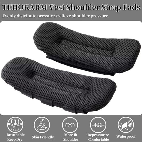 2 Pack Tactical Shoulder Strap Pads Vest Shoulder Strap Pads Backpack Strap Pads