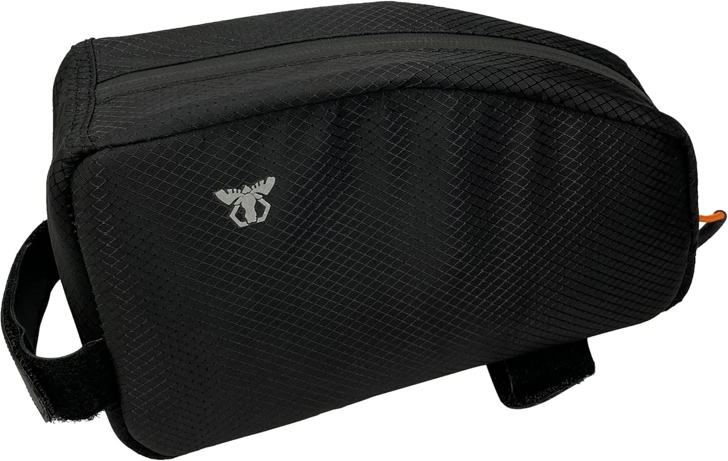 Bike Top Tube Bag  Fuel-Tank Style Bike Packing Bag with Easy 1 Hand Zipper Acc