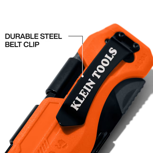 Klein Tools Folding Utility Knife with Driver Screwdriver Tool
