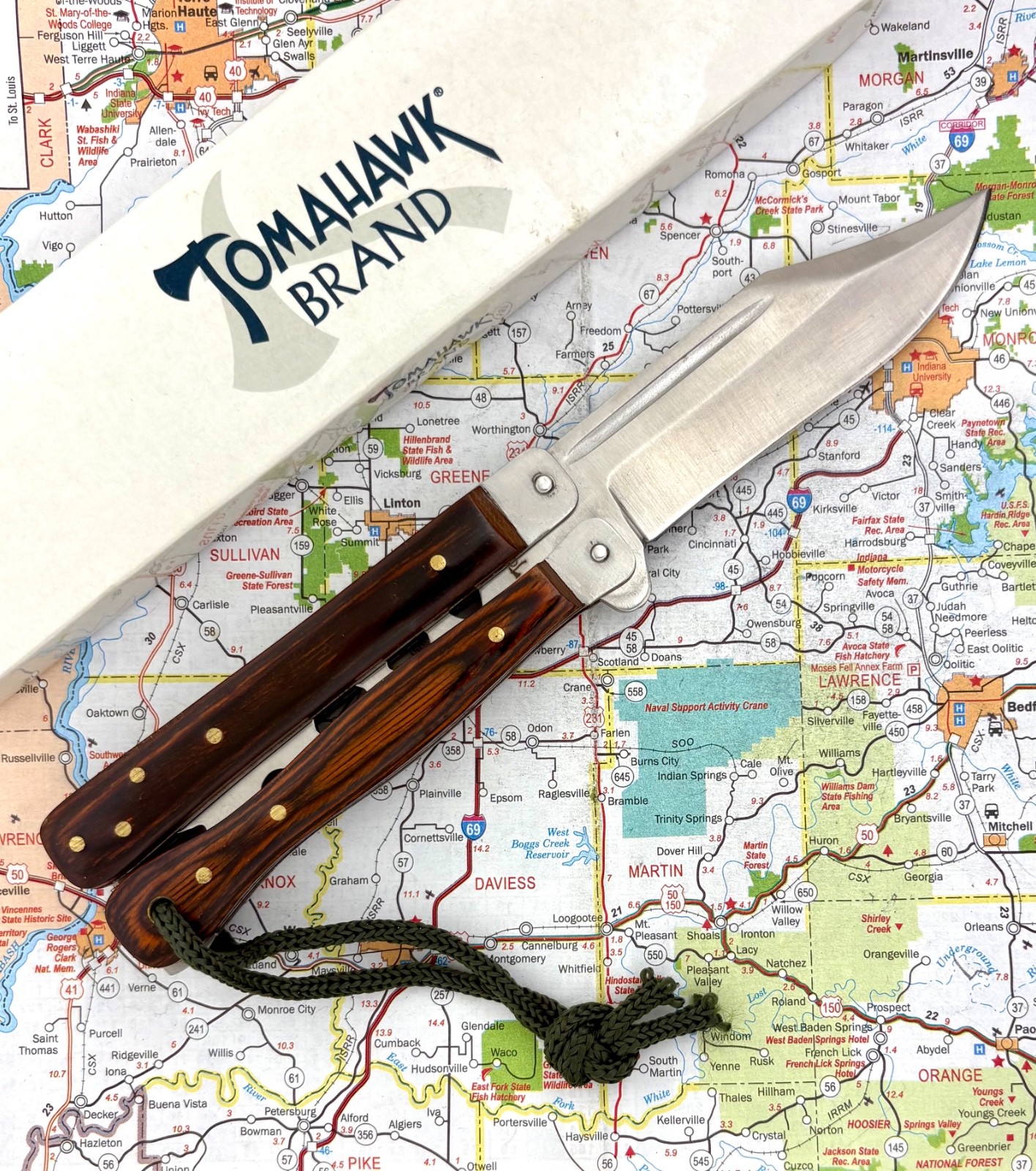 Tomahawk Brand Butterfly Style Multi-Tool Survival Camping New in Box