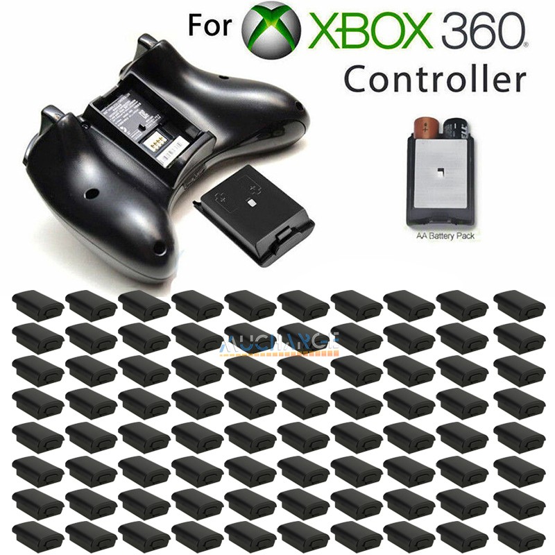 Lot AA Battery Back Cover Case Shell Pack For Xbox 360 Wireless Controller
