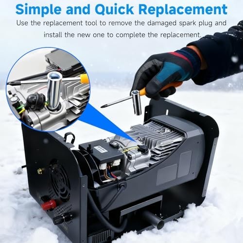 Glow Plug Repair Kit - Ceramic Replacement for 12V/24V Diesel Heaters, 10PCS