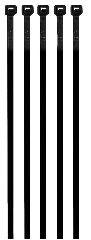 200 Pack Black 12 inch Wire Cable Ties Nylon Zip Tie Down Wraps Straps