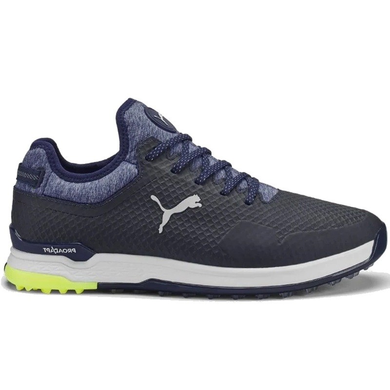 NEW Puma Men's PROADAPT ALPHACAT Golf Shoes Peacoat/Silver Size 11.5M
