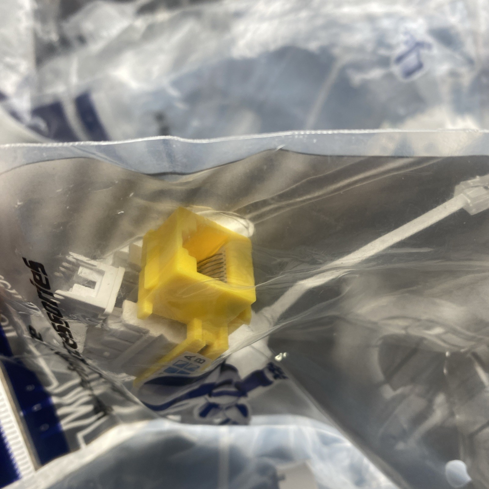 13 pack Cat5e 45° Keystone Jack Network 110 Punchdown 8P8C Cat White