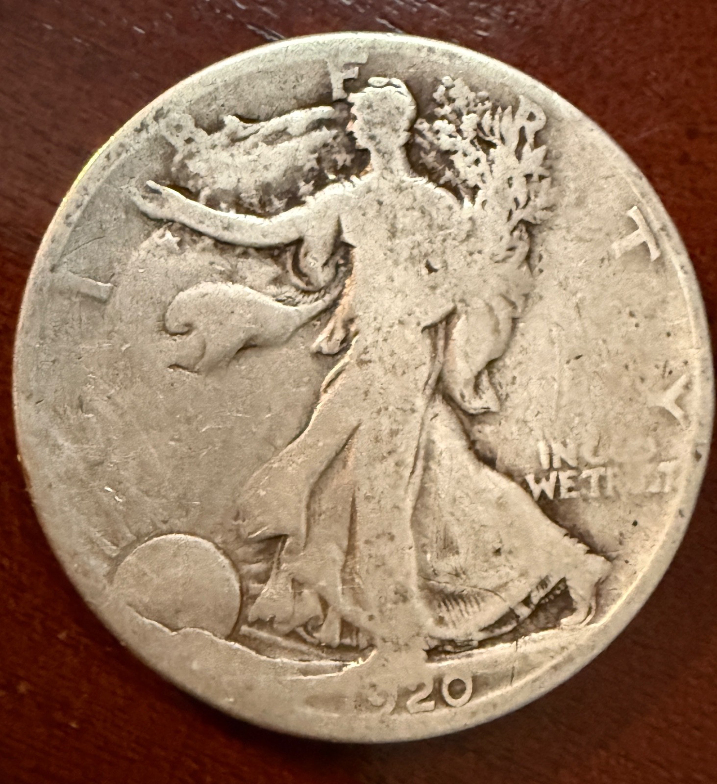 1920 S Walking Liberty Half Dollar Good Date