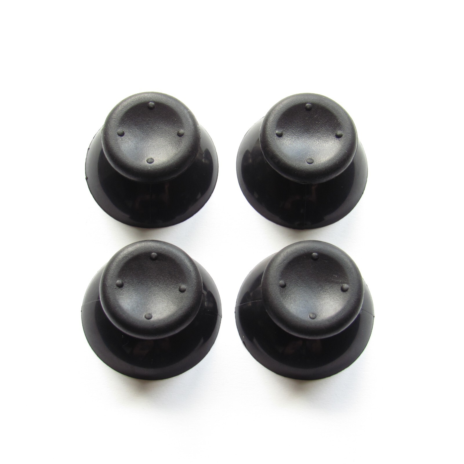 4 Xbox 360 Thumbsticks Black New Joysticks Analog Sticks