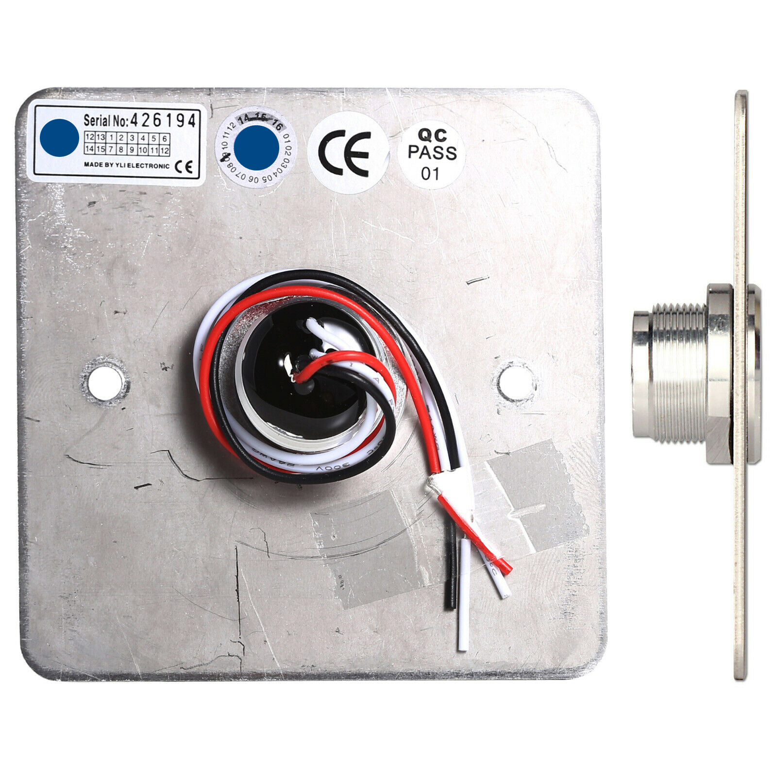 Waterproof IP68 Stainless Steel Piezoelectric Release Exit Push to Exit Button