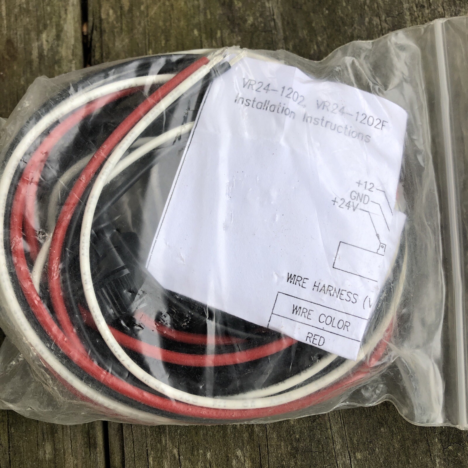 Wire Harness for Precision Voltage Reducer Part Number VR24-1202F