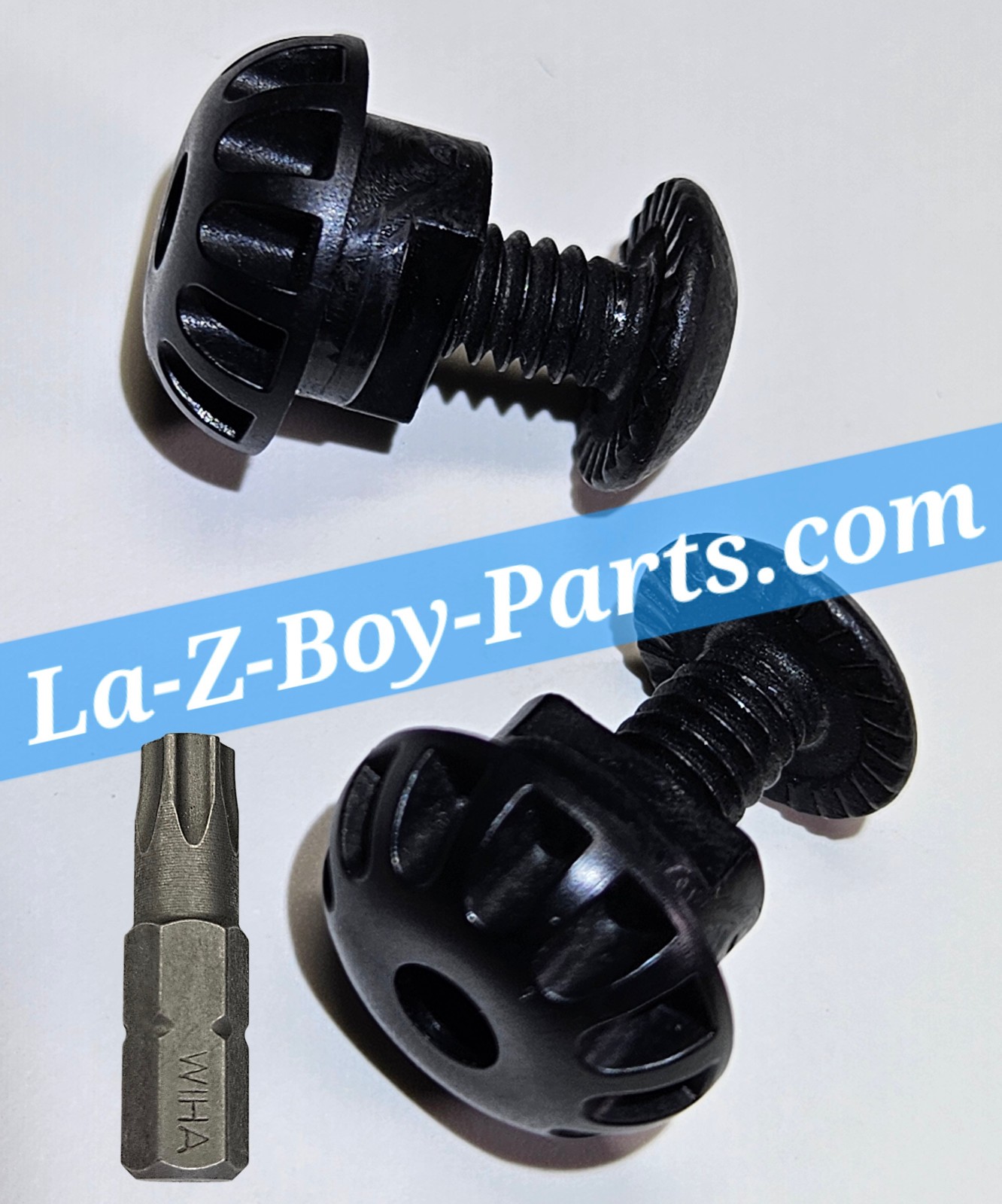 La-Z-Boy Recliner Foot Rest Screw Bolts Plastic Grommet Set OEM LAZY BOY PARTS