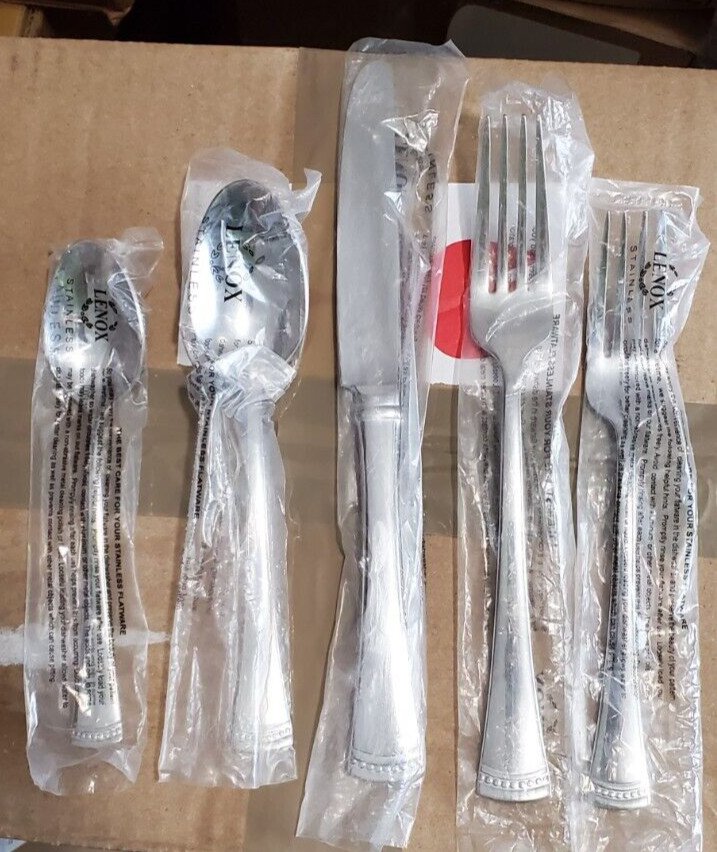 Lenox Portola 18/10 Stainless Steel 5pc. Place Setting (Service for One) C9