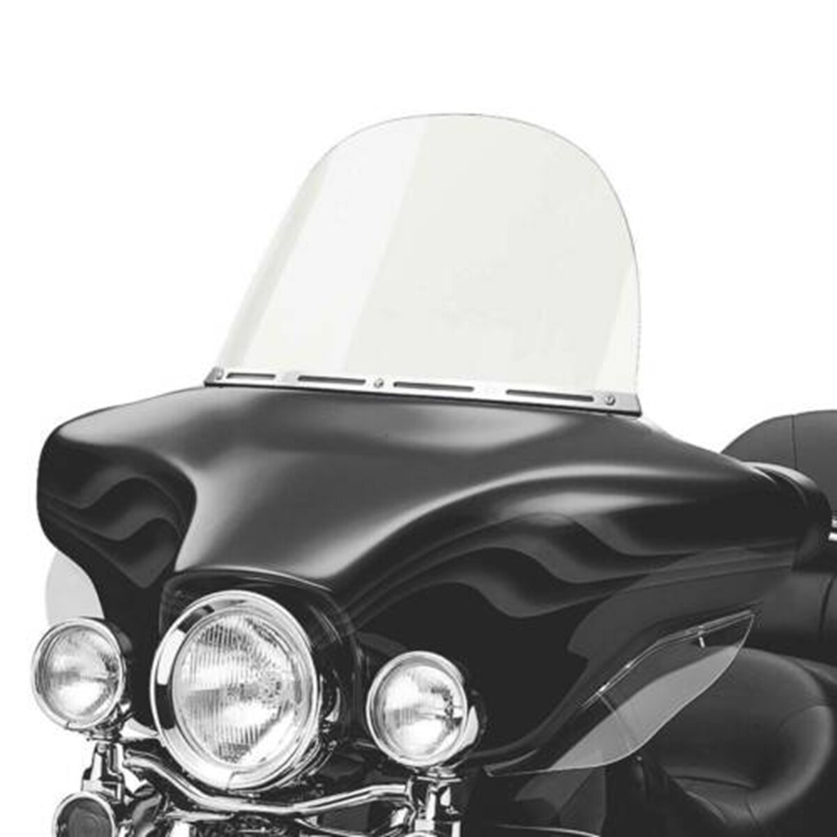 13" Clear Windshield For Harley Davidson Street Electra Glide 96-13 Windscreen