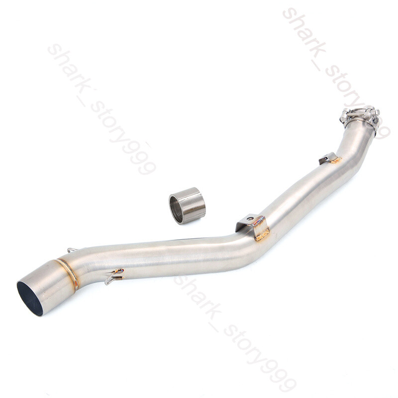 For Suzuki DRZ400 2000-25 Motorcycle Exhaust Pipe Mid Link Tube Slip On 51mm 2"