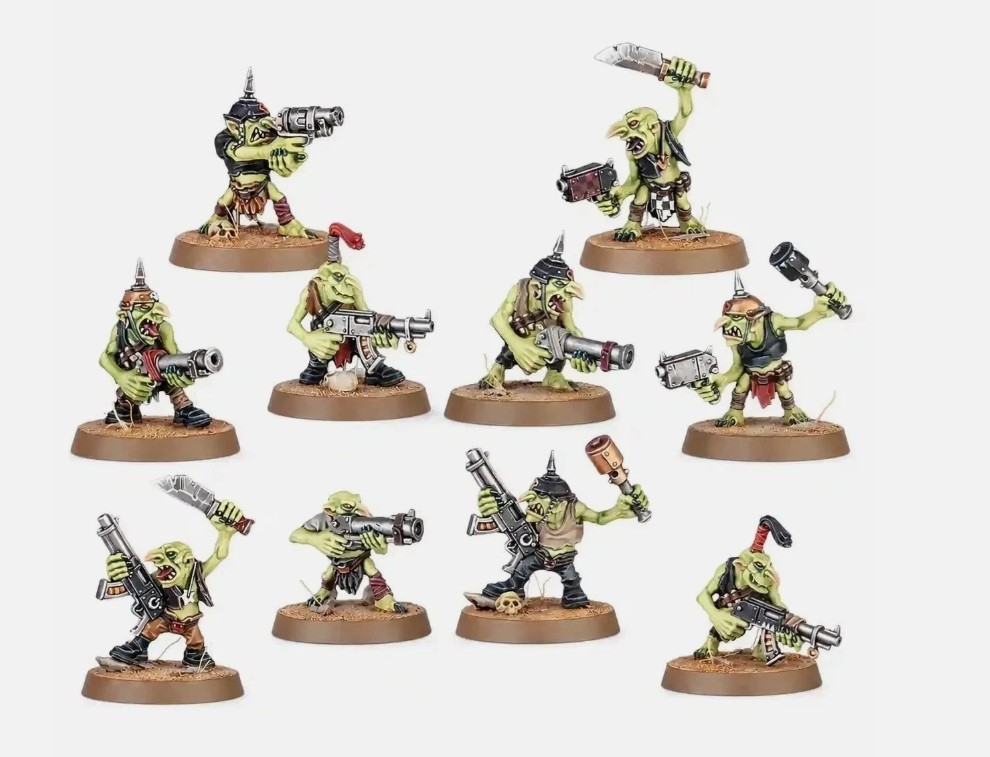 Warhammer 40k Ork GRETCHIN (x10) New Sprue ARMAGEDDON Orks