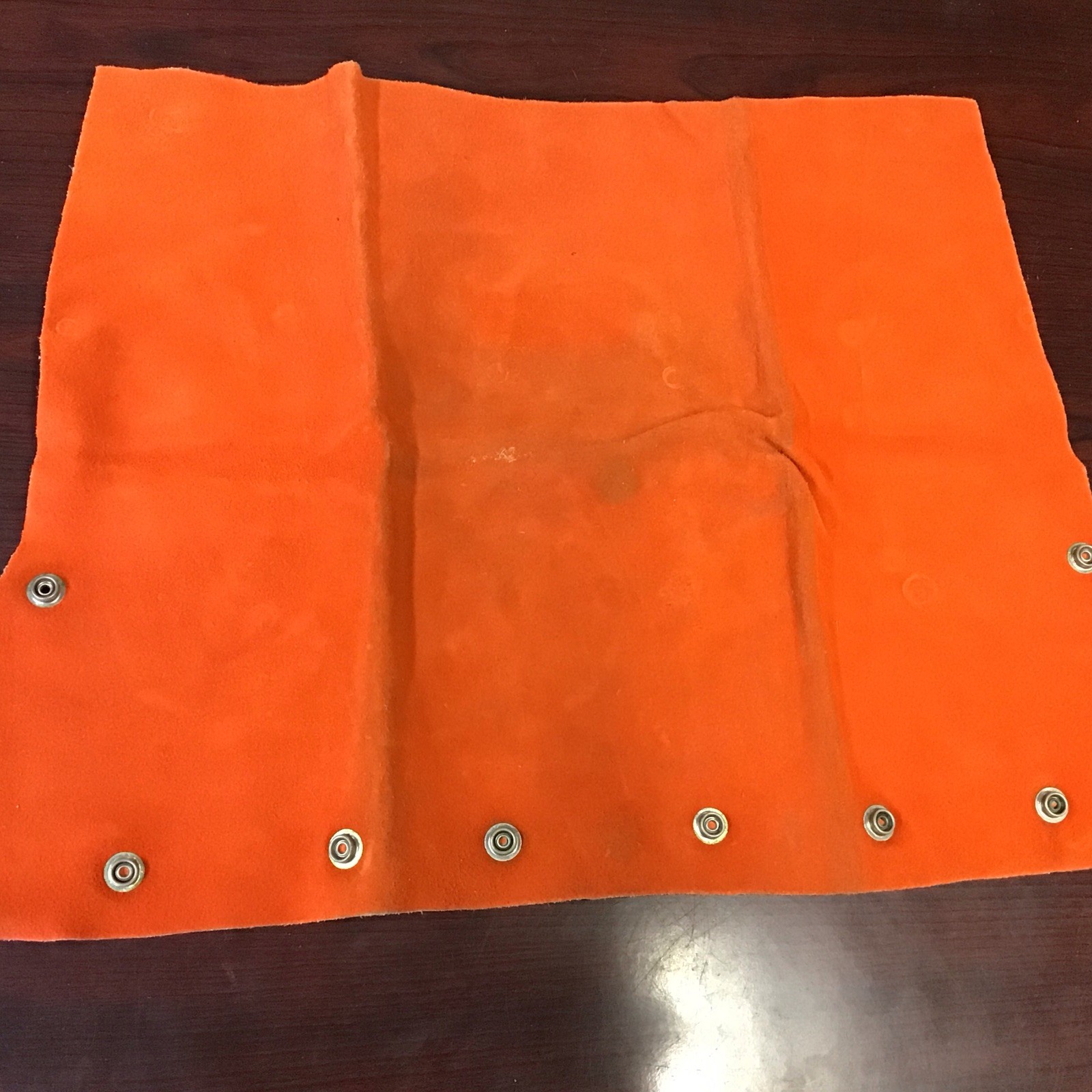 Orange Cow Skin Sweatband