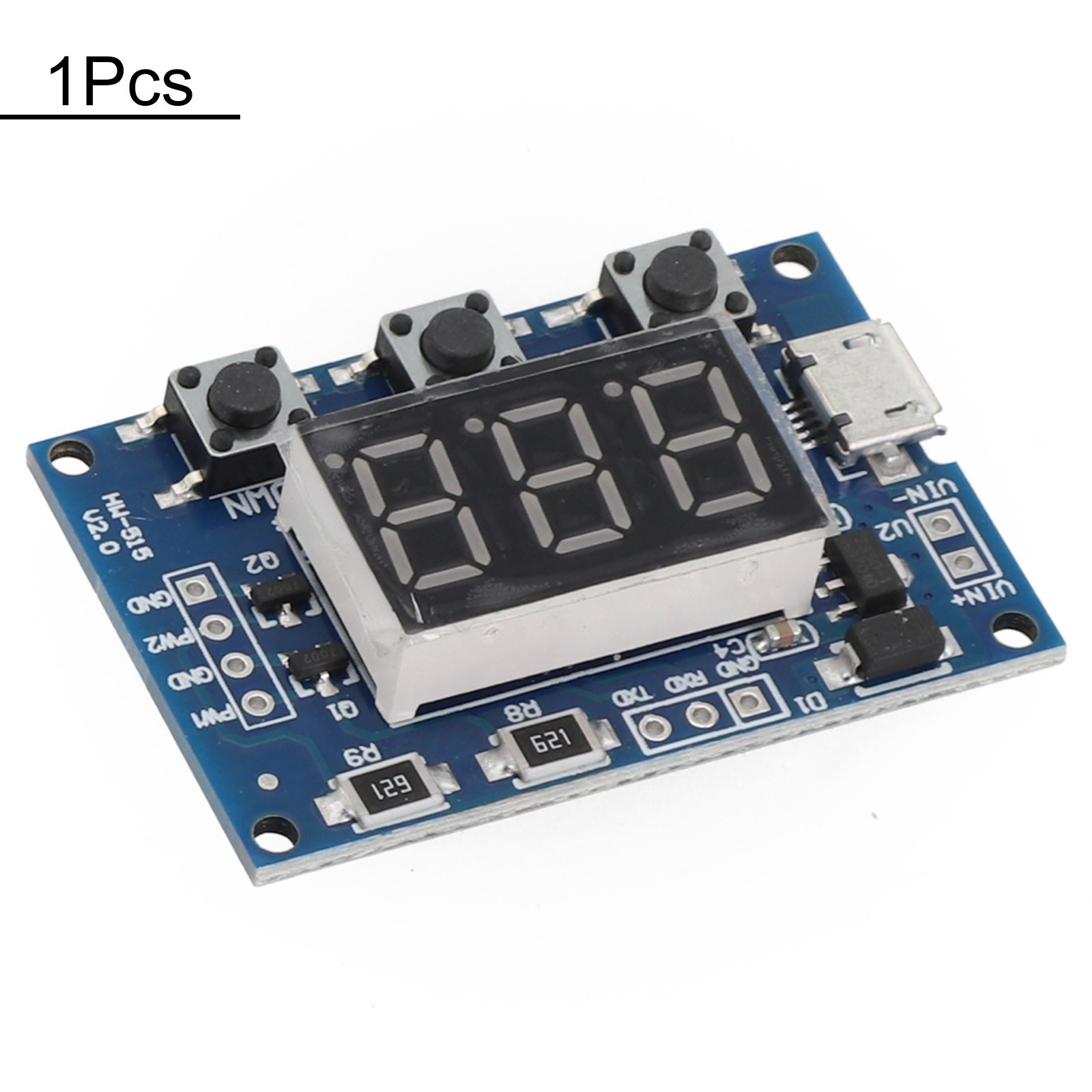 Compact 2 Channel Square Wave Generator Module with LED Display Buy Now
