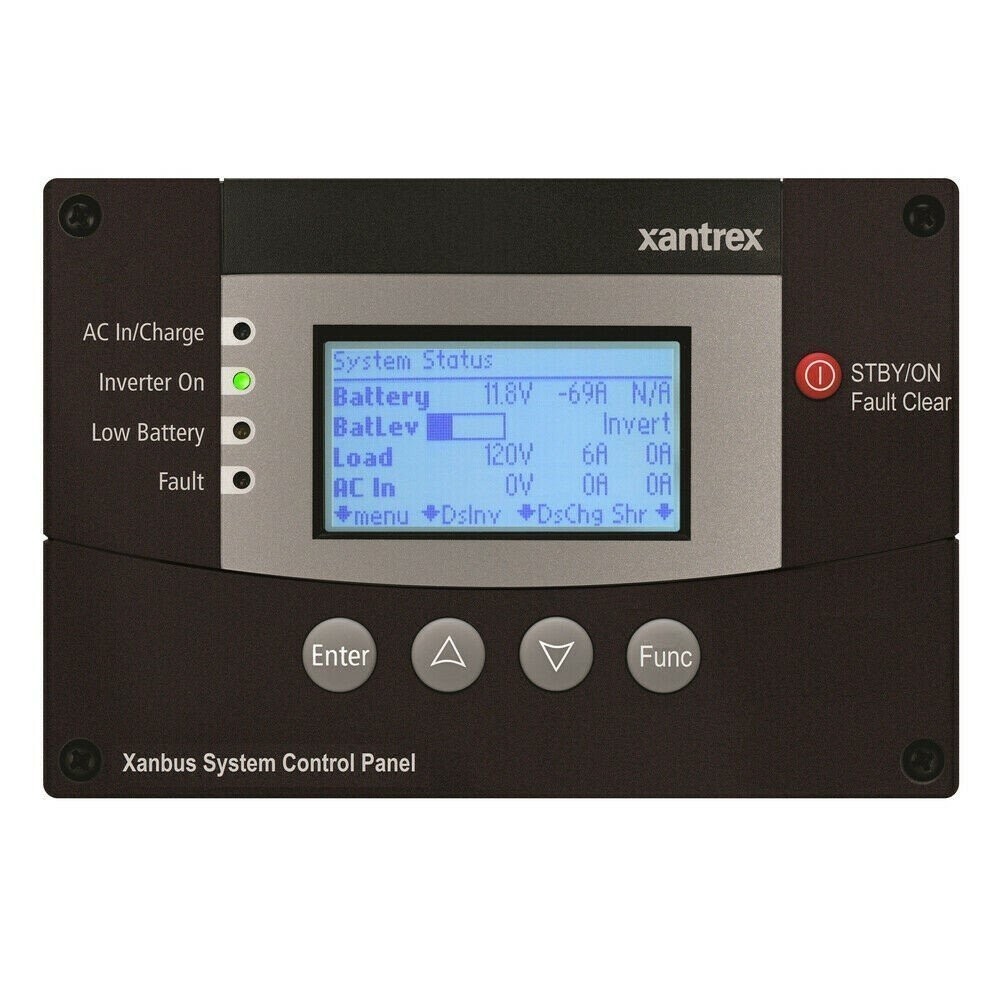 Xantrex 809-0921 SCP System Control Panel for Freedom SW2012 / SW3012 Xanbus