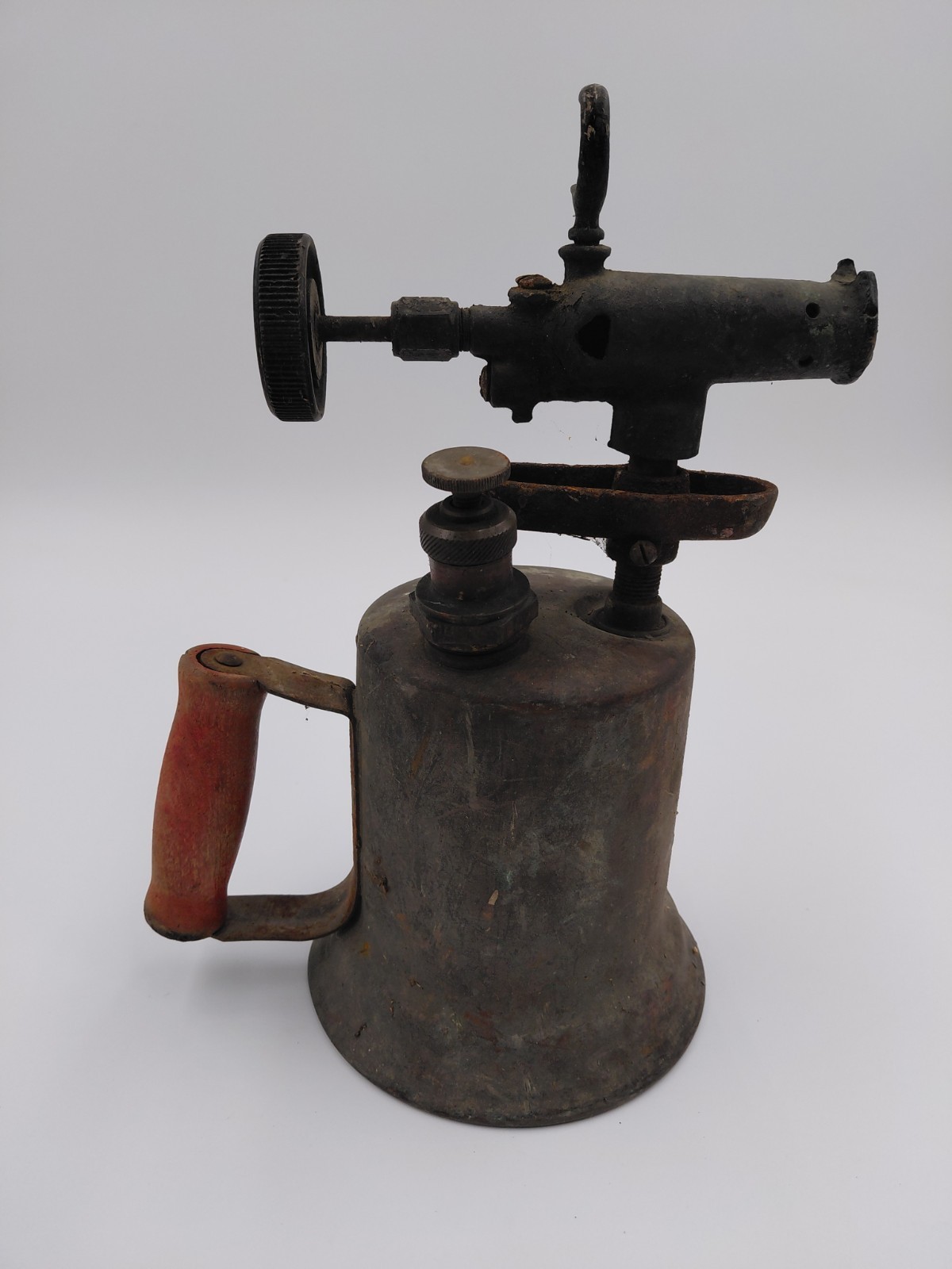 Vintage Antique Turner Brass Soder Torch Gas Blow Torch