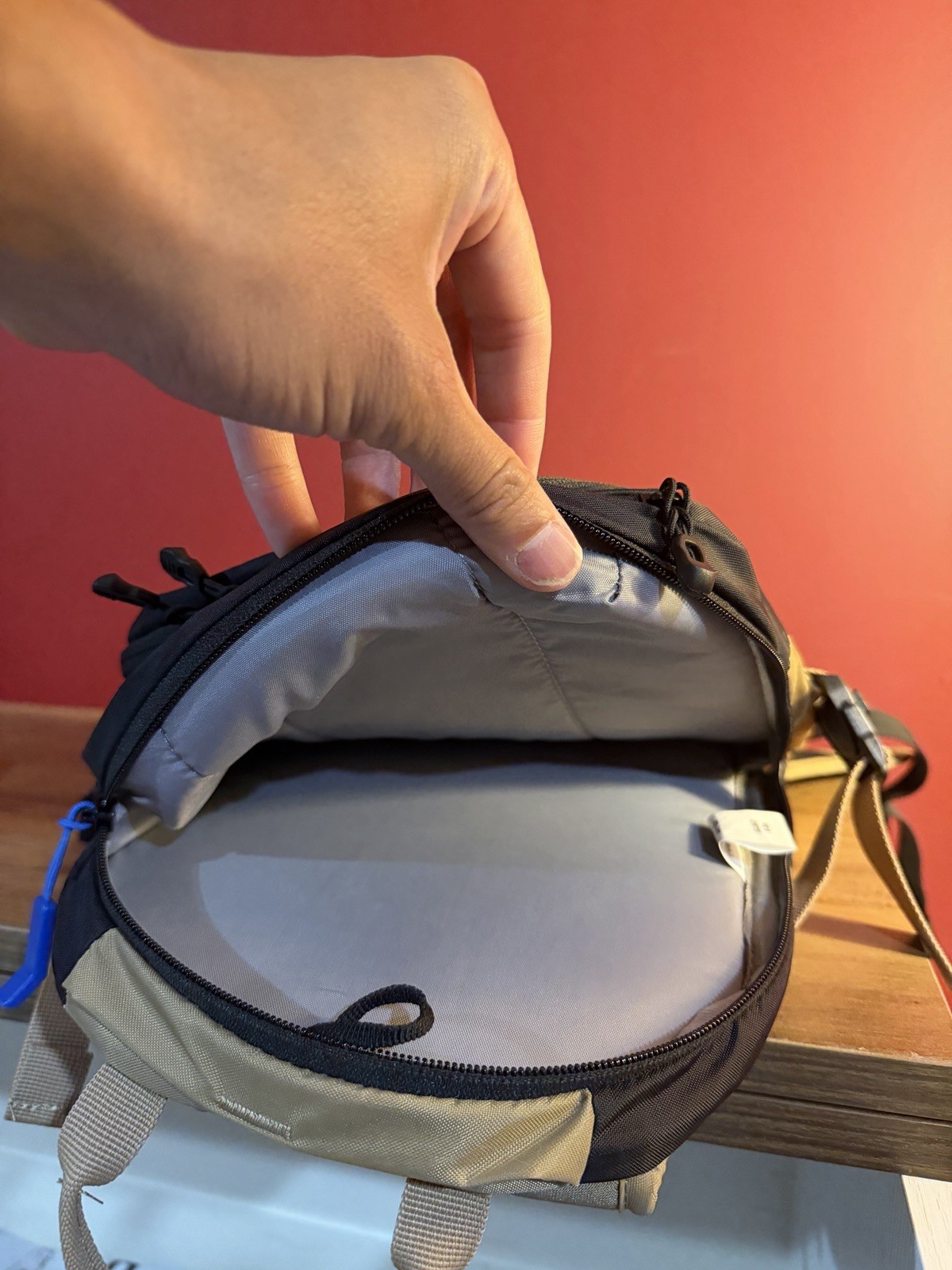 CamelBak M.U.L.E. 12L Hydration Backpack Tan/Black, No Bladder