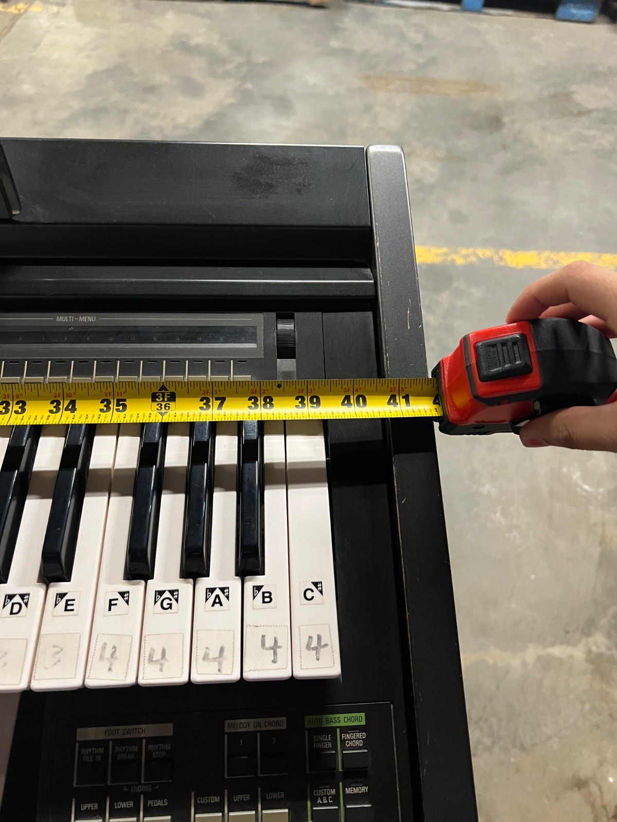 yamaha electone mc-200T piano