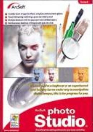 ArcSoft PhotoStudio 5.5 PC CD enhance digital photo picture edit print images!