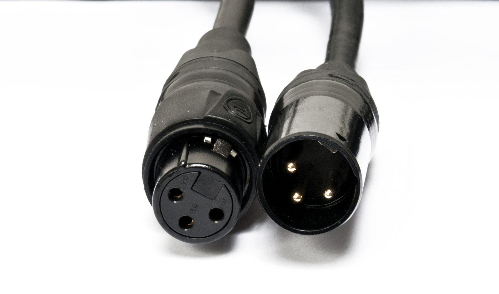 American DJ ADJ STR300 IP65 Outdoor 1.64 Foot 3-Pin Male To Female DMX XLR Cable