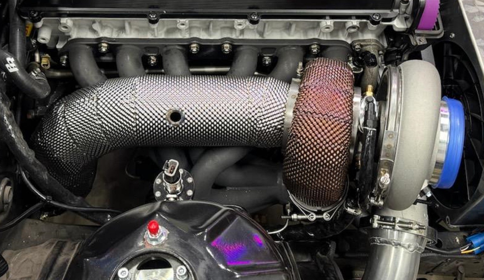 1/8" Kaowool 24" x 24" Ceramic Heat Shield 2300F Thermal Wrap Turbo / Downpipe