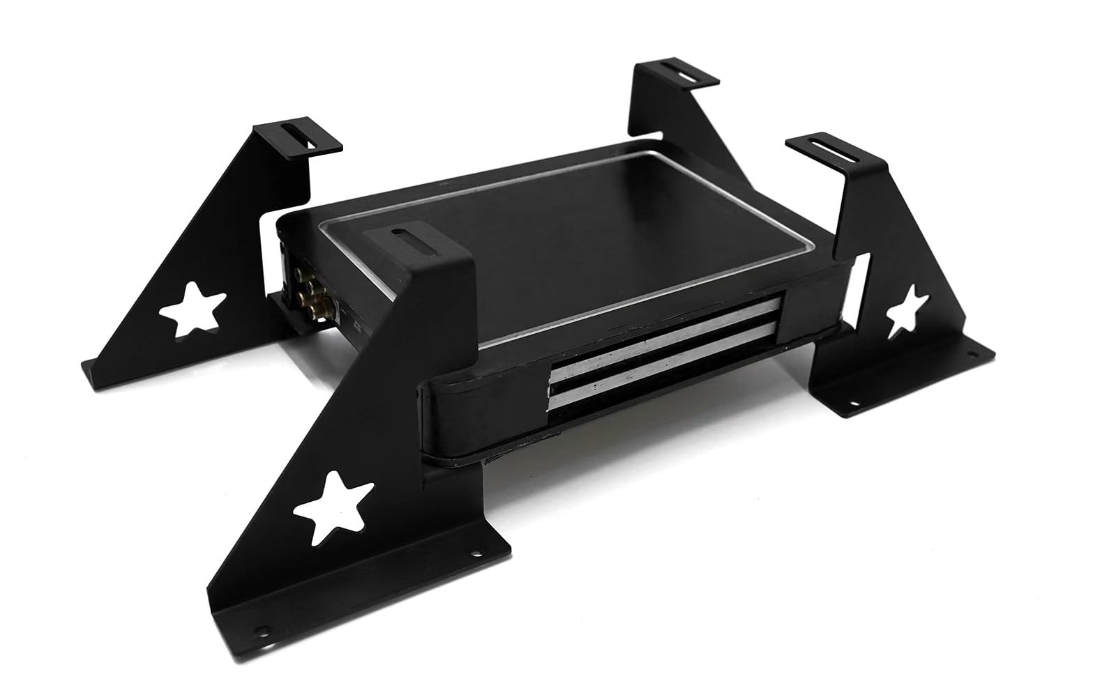 HzCHSyanna 2 Amp Amplifier Rack Audio Systems Stacking Brackets for...