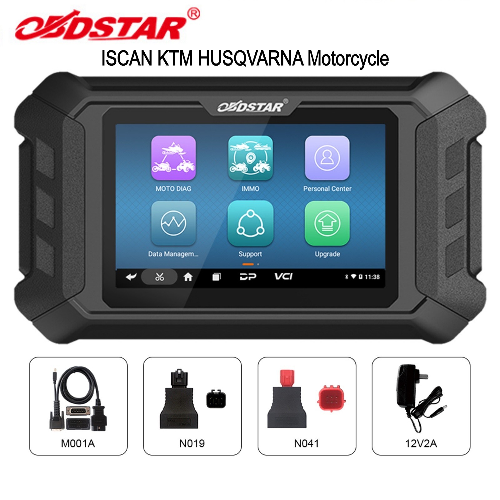 OBDSTAR iScan for KTM & HUSQVARNA Motorcycle Diagnostic OBD2 Scanner Key Coding