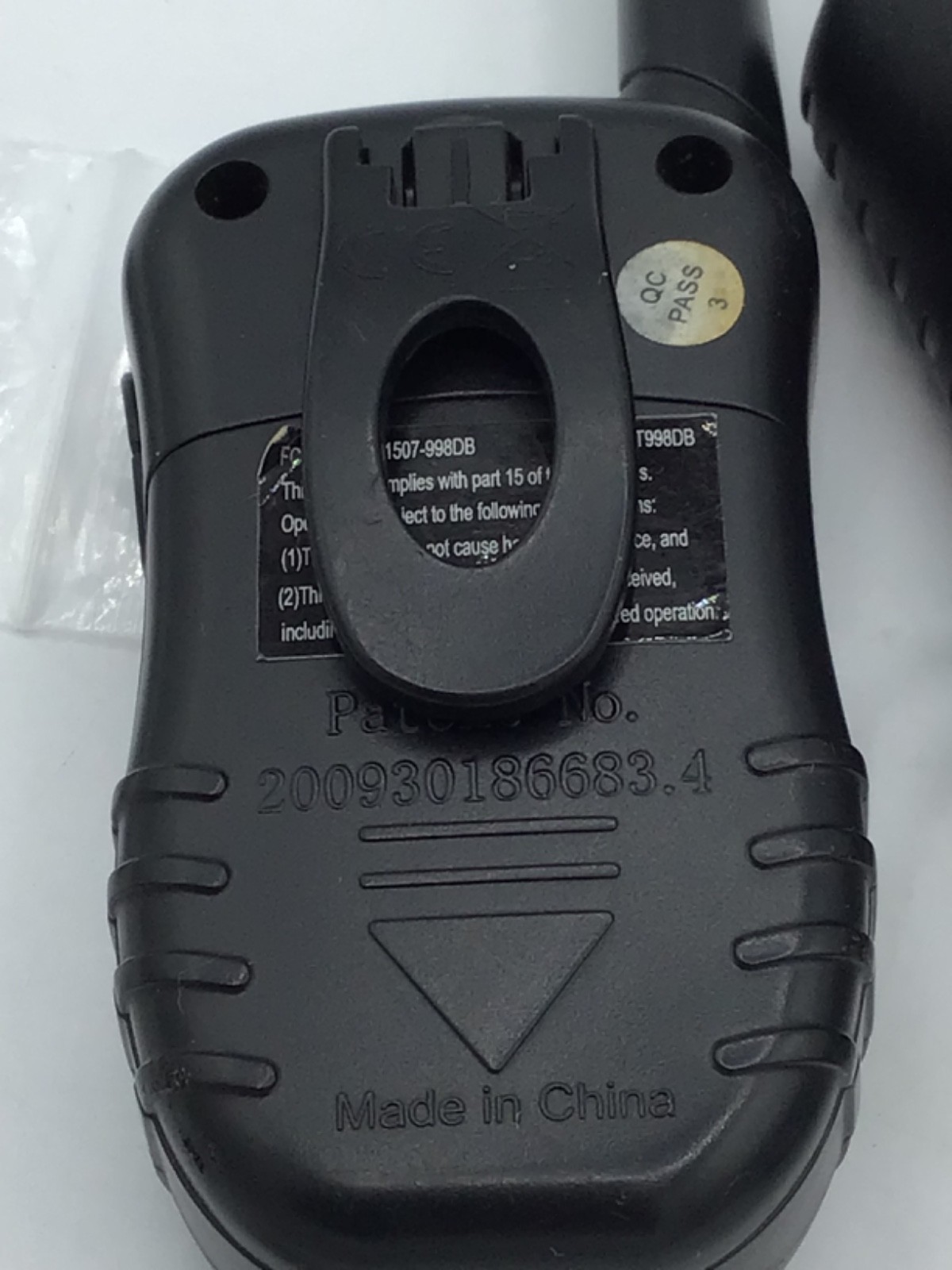 PETRAINER PET998DB DOG TRAINING REPLACEMENT REMOTE ONLY! NEEDS BATTERY