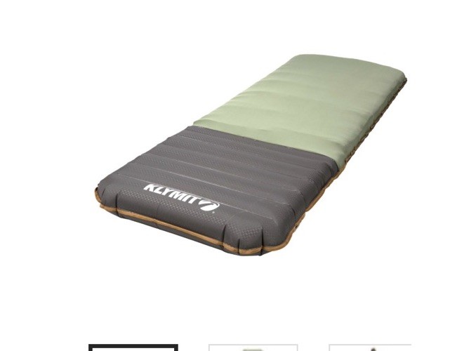 Klymit Klymaloft XL Sleeping Pad With Plush Foam Topper
