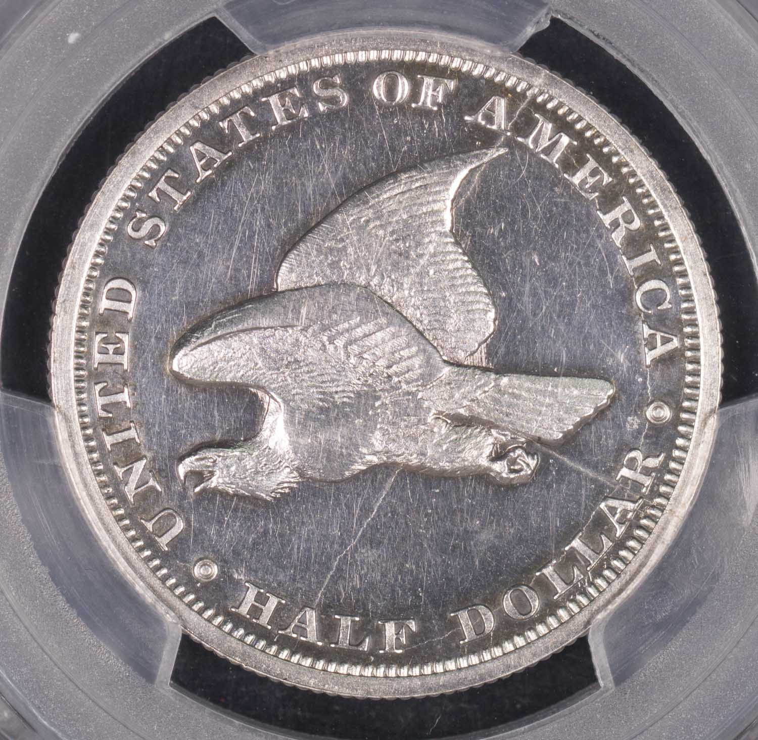 1838 P Pattern PCGS PR-63 J-73 Restrike Half Dollar Proof