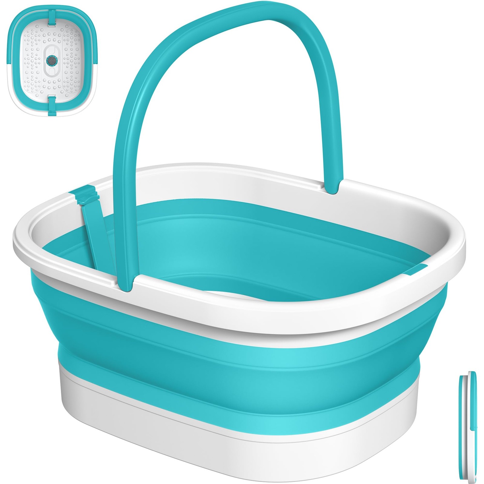 Foot Soaking Tub Collapsible Bucket for Foot Bath Soak Tub, Feet Basin Soaker