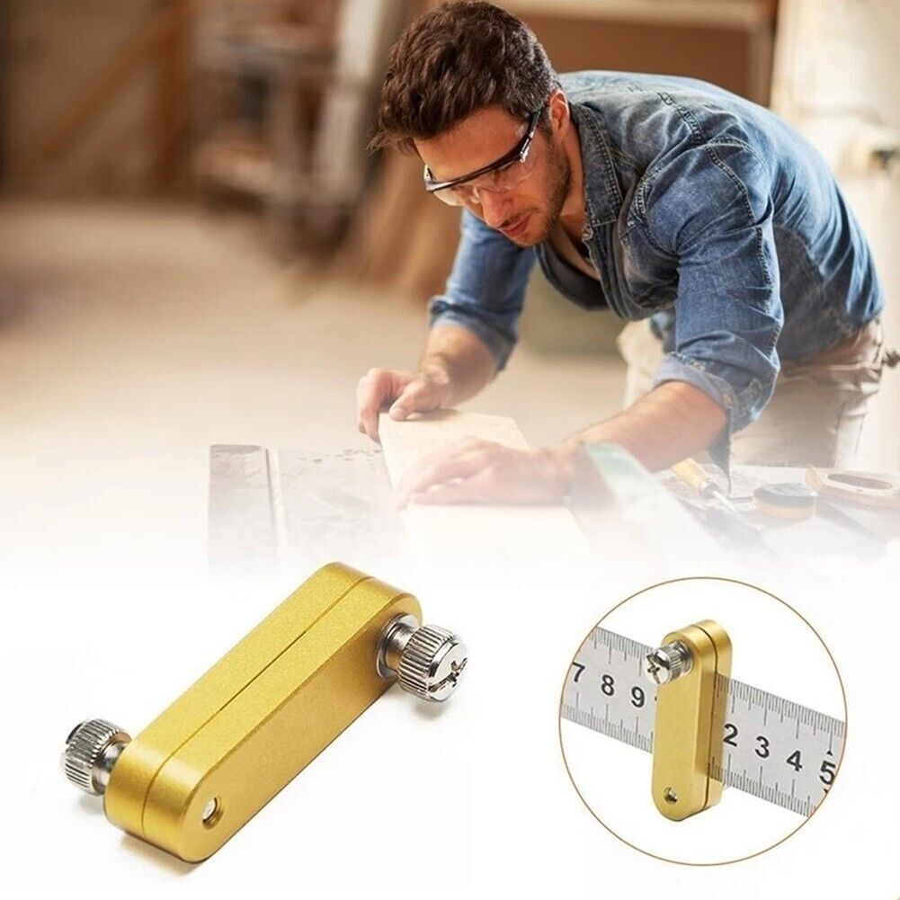 Positioning Block Steel Ruler Tool Woodworking Carpenter Carpenter Home