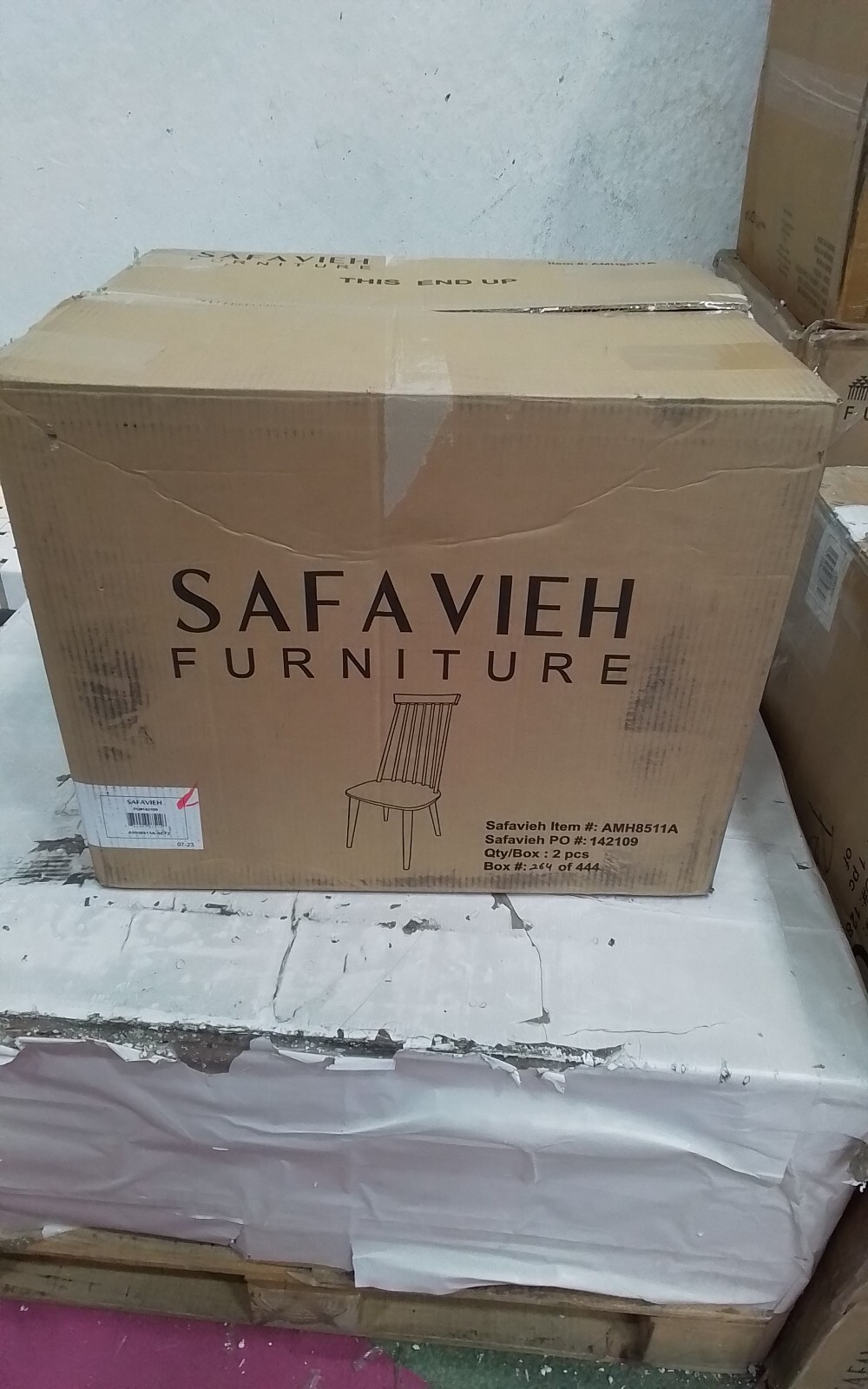 Safavieh BURRIS SIDE CHAIR, Reduced Price 2172740723 AMH8511A