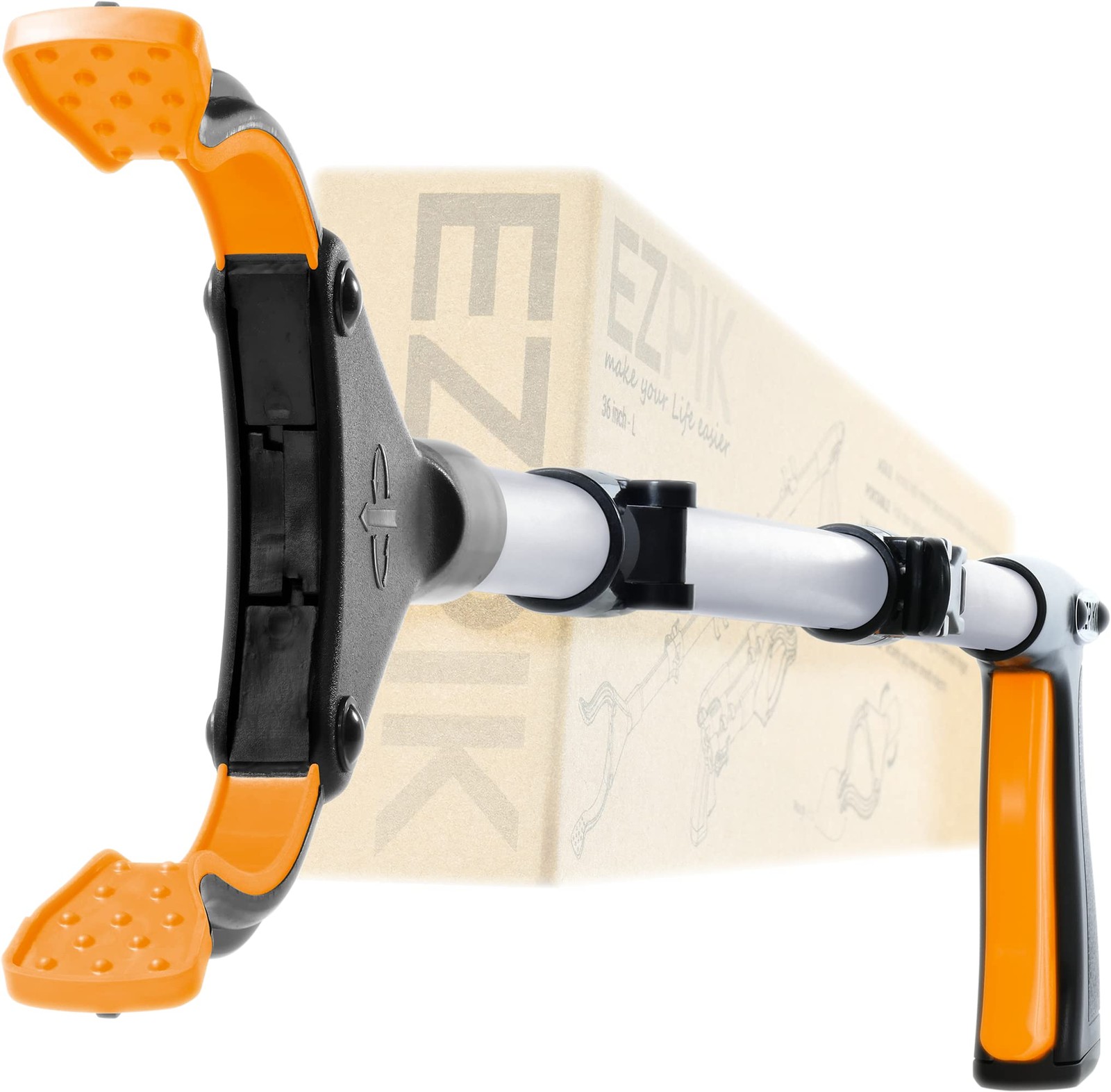 EZPIK Pro 36" Flexible Folding Grabber Tool for 36″ (Pack of 1), Silver