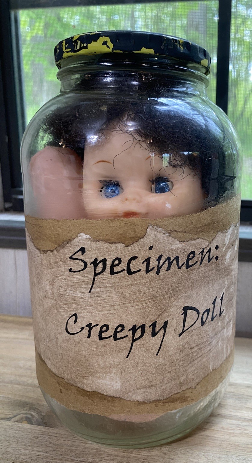 OOAK Halloween Creepy Doll Project