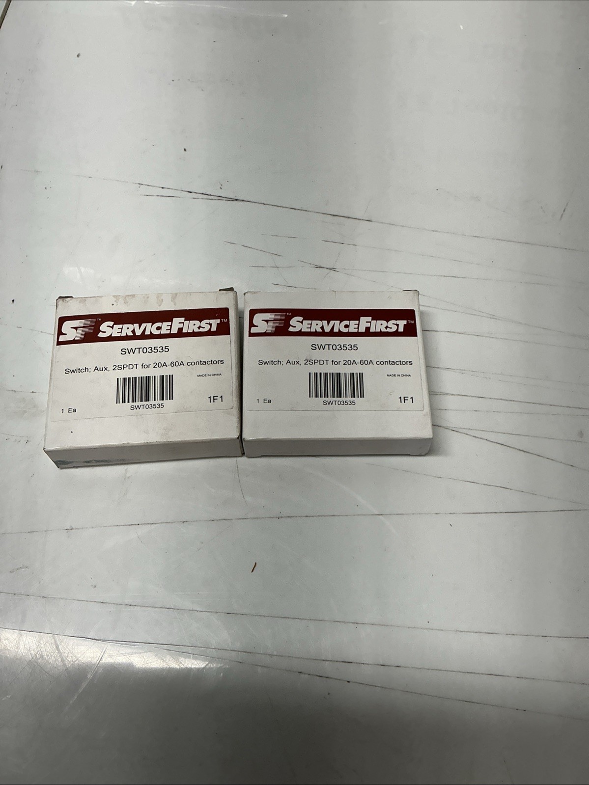 Lot of 2 ServiceFirst SWT03535 Switch. Z-542