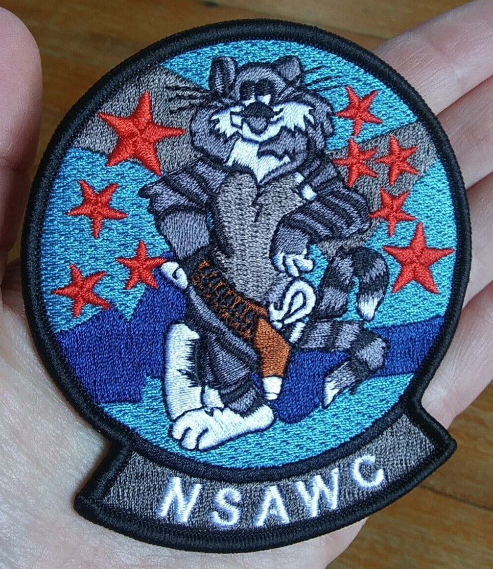 US Navy TOMCAT Naval Strike and Warfare Center "NSAWC" Military Patch