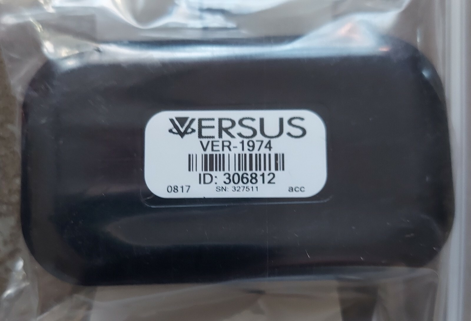 Versus (now Midmark) VER-1974 IR EXT-XL Asset Tag
