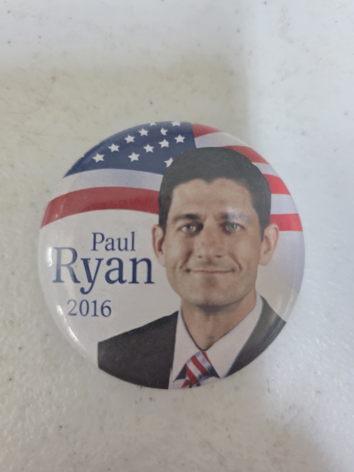 Paul Ryan 2016 2-1/8' Campaign Button Pinback